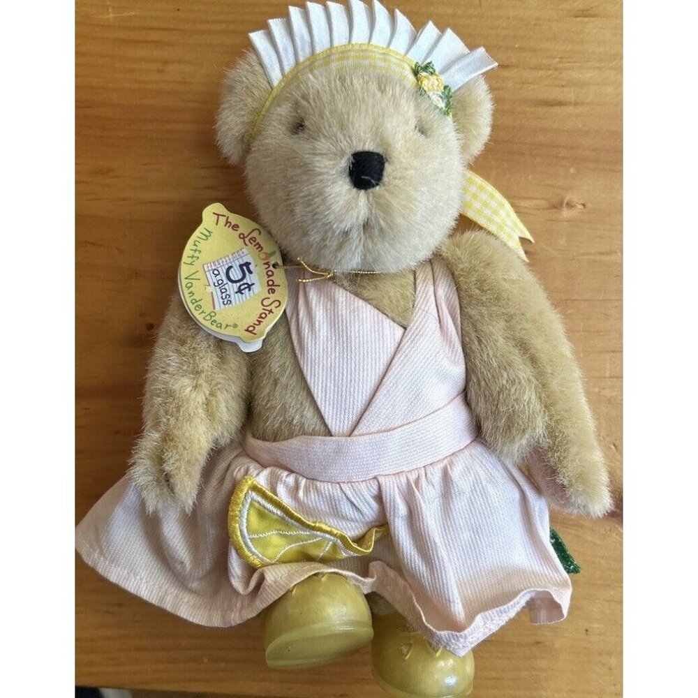 Muffy Vanderbear The Lemonade Stand Plush Stuffed Animal Bear